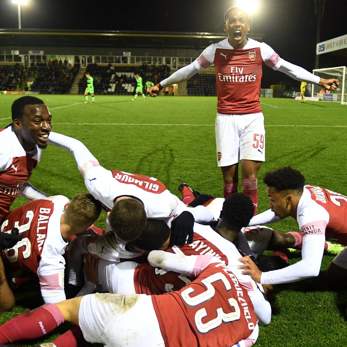 Big Shocks Big Scores And Big Shirt Numbers In The Checkatrade Trophy Football The Guardian