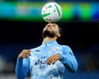 Manchester City v Norwich City: Carabao Cup third round – live