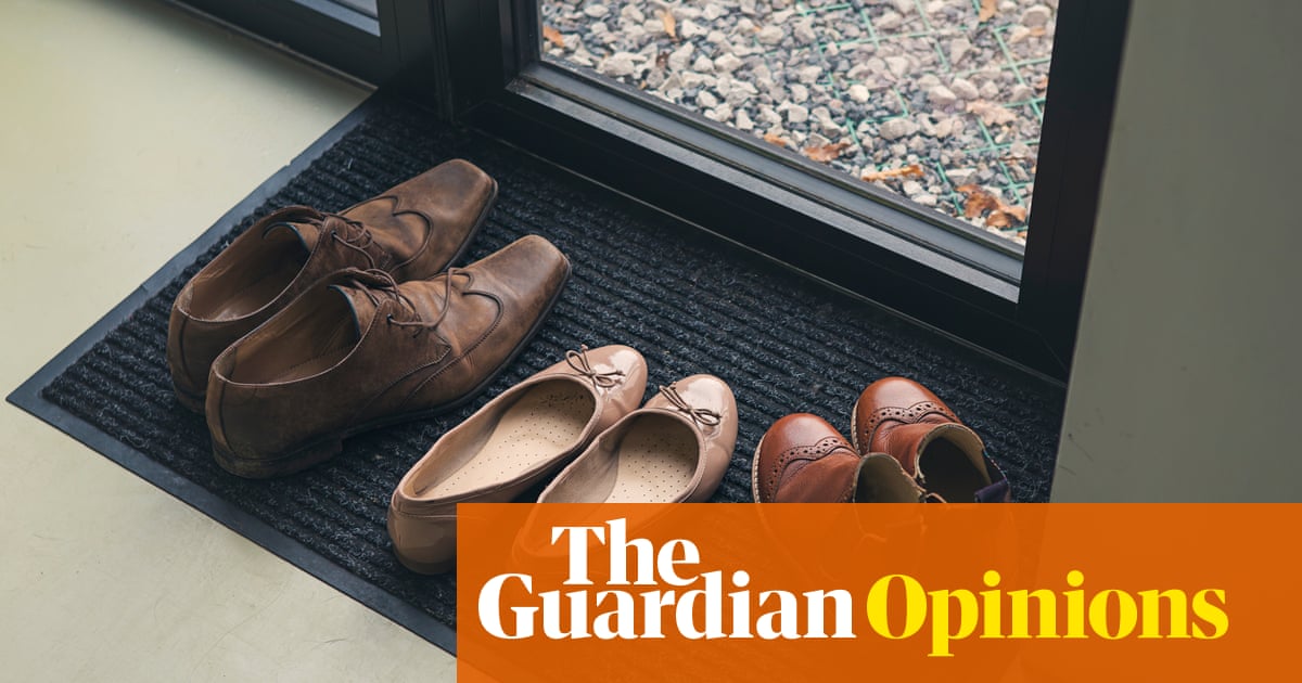 I’m putting my foot down – only barbarians wear shoes inside