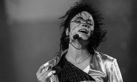 Jackson on tour in Rotterdam, 1992.
