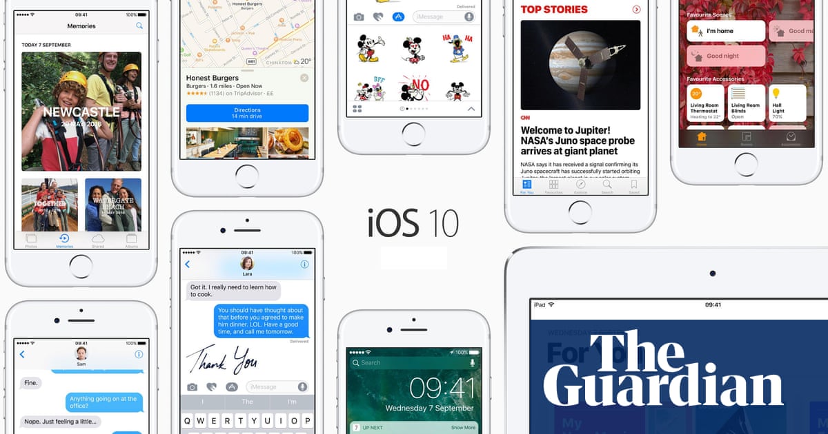Ios 10 The Top 10 Things You Need To Know About Apple S New Iphone And Ipad Software Ios The Guardian Ios 10 The Top 10 Things You Need To Know About Apple S New Iphone And Ipad Software Ios The Guardian