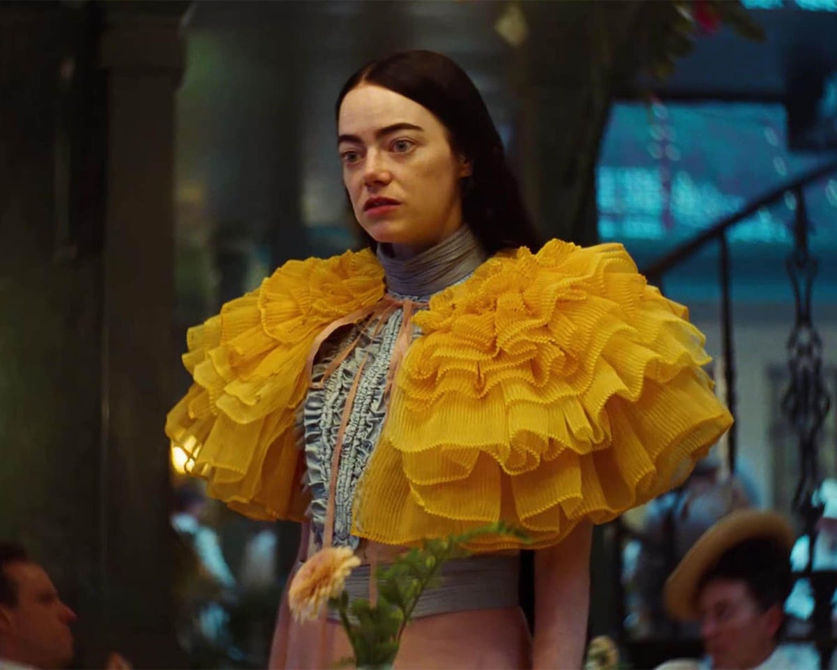 Emma Stone stars in Poor Things.