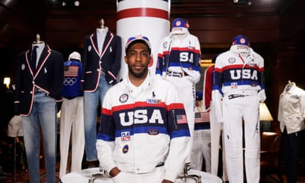 Paralympic swimmer Jamal Hill says the uniforms have “a really nice unique modern flair.”