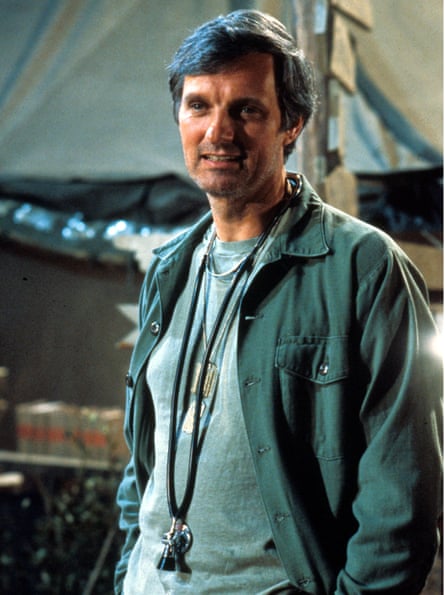 Alan Alda as Hawkeye in M*A*S*H.