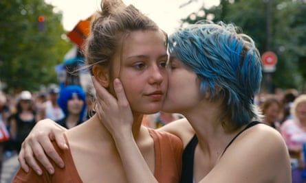 Adéle Exarchopoulos and Léa Seydoux in Blue Is the Warmest Colour.