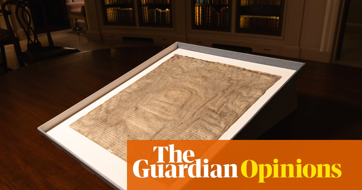 Harvard, jousting with Trump, found a real Magna Carta. It's a grand coincidence