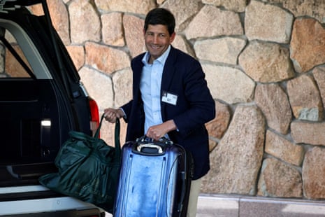 Kevin Warsh last July, arriving at The Sun Valley Resort for the Allen and Company Sun Valley Media and Technology Conference.