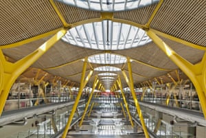 Madrid Barajas Airport, Spain.