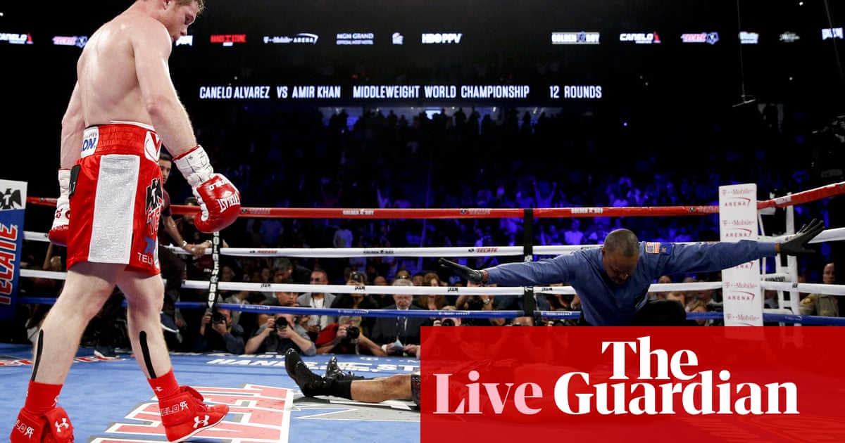 Canelo Alvarez Beats Amir Khan Wbc Middleweight Boxing As