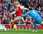 Arsenal v Tottenham: Women’s Super League – live