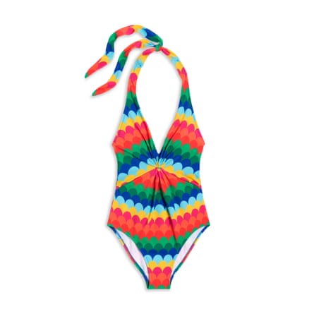 Boden Ruched Loop Swimsuit
