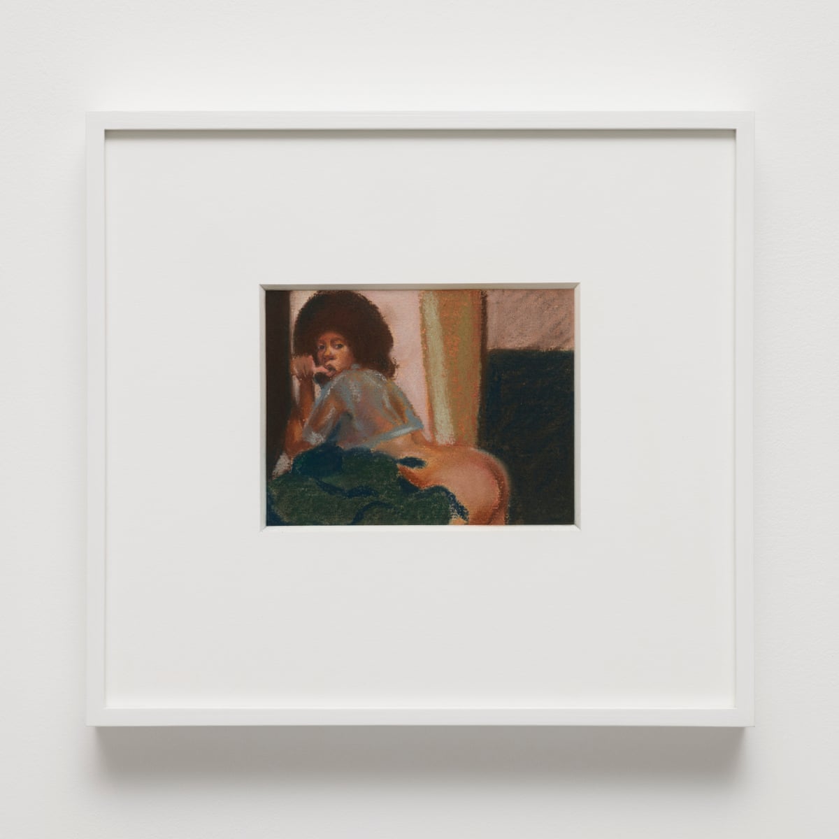 Figure in Front of Window, 2026, by Somaya Critchlow.