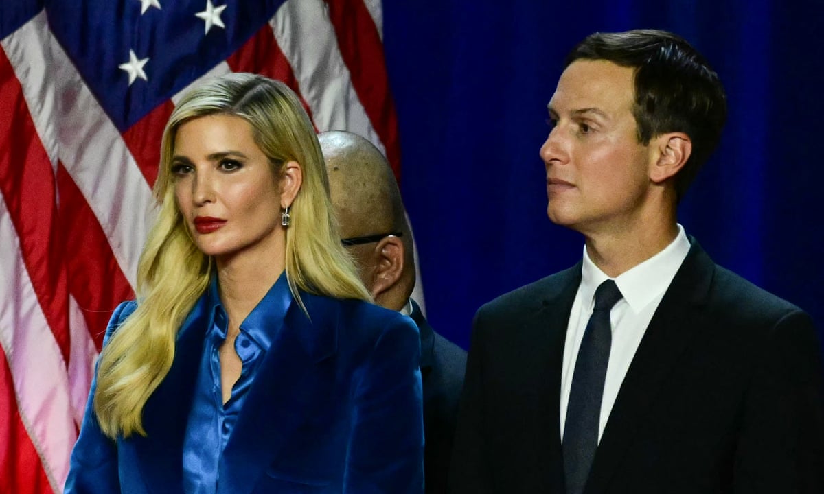 Ivanka Trump and Jared Kushner refused to sign memo saying Trump was not antisemitic, book says | Michael Wolff | The Guardian