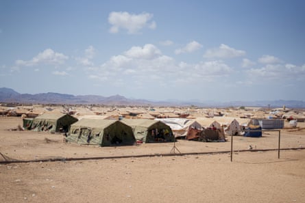 The Markazi humanitarian site in Obock.