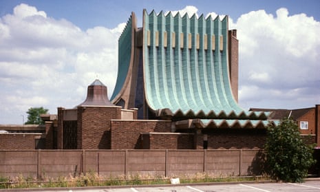 Our Lady Help of Christians Roman Catholic church in Tile Cross, Birmingham, by Richard Gilbert Scott