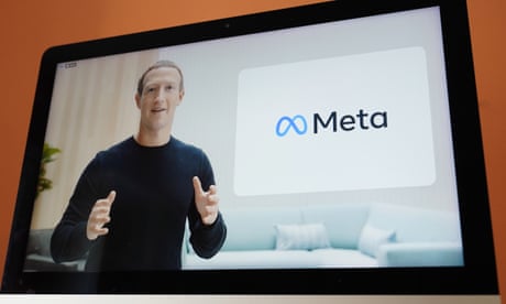Mark Zuckerberg<br>FILE - Seen on the screen of a device in Sausalito, Calif., Facebook CEO Mark Zuckerberg announces their new name, Meta, during a virtual event on Thursday, Oct. 28, 2021. Lawmakers are getting creative as they introduce a slew of bills intended to take Big Tech down a peg and the proposed legislation targeting personal data collected from young people could hit the bottom line of the social media companies. (AP Photo/Eric Risberg, File)