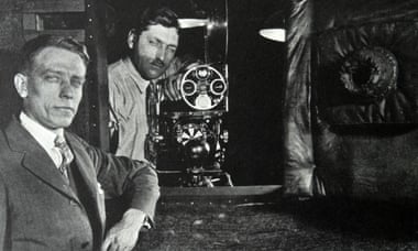 The Vitaphone camera used to film the movie.