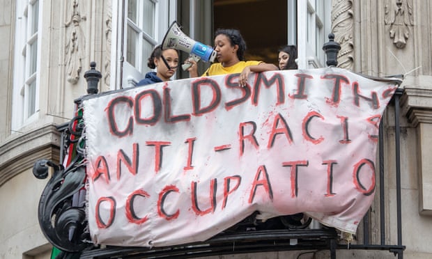 Goldsmiths anti-racism protest