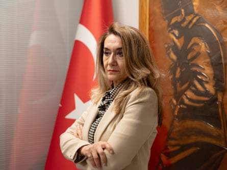 Lawyer Leyla Suren, photographed at the Istanbul Bar Association, Turkey