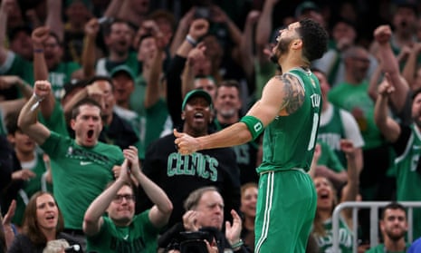 Boston Celtics beat Dallas Mavericks in NBA finals to win record 18th title  | NBA finals | The Guardian