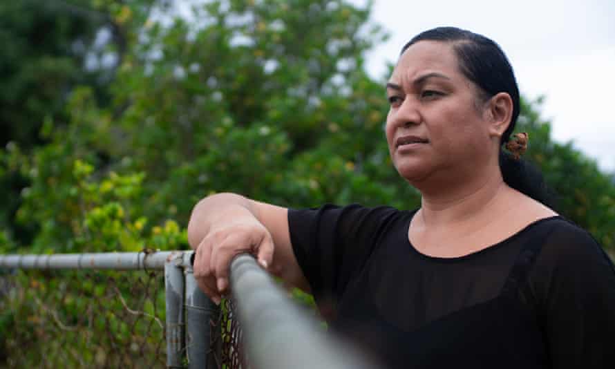 ‘Ofa Guttenbiel Likiliki, pictured outside the Women and Children’s Crisis Centre’s Safe house, Tonga.