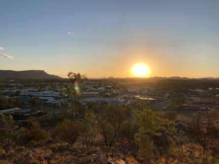 The view over Alice Springs from Anzac Hill