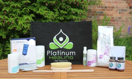 A home detox box, from Platinum Healing