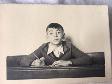 Paul Willer pictured as a boy