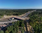 ‘Six lanes of tarmac and vehicles doing 70mph’: can ‘green bridges’ help animals cross the UK’s motorways in safety?