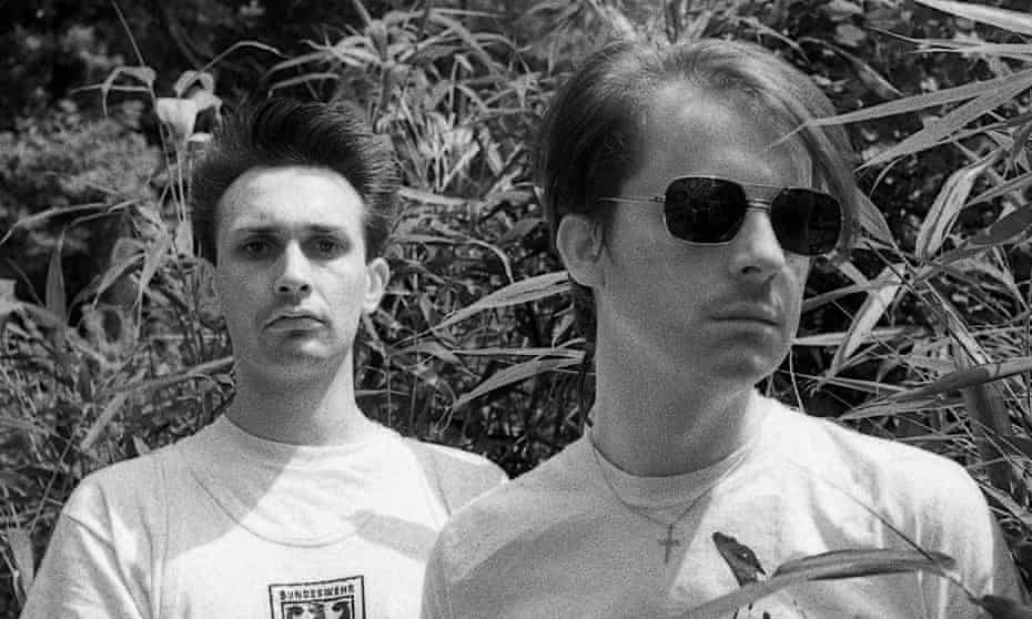 ‘A towering creative genius’ … L-R Stephen Mallinder and Richard H Kirk of Cabaret Voltaire.