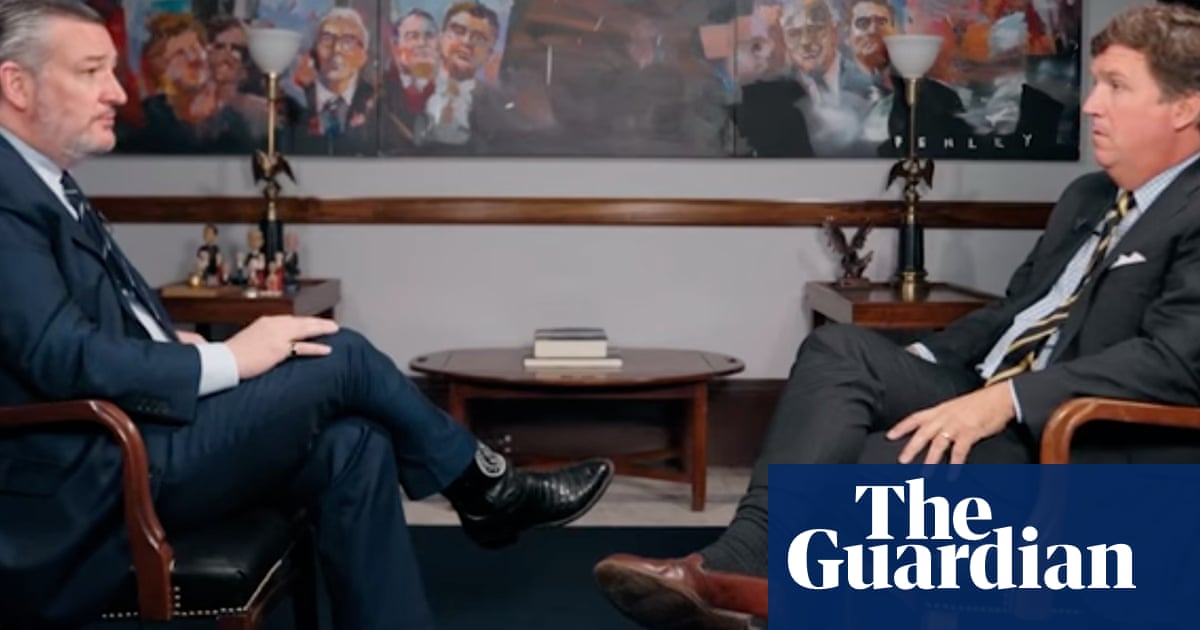 Tucker Carlson confronts Ted Cruz on Iran as Maga rift erupts into public view