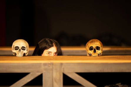 ‘Resistance’ … Gizem Erdogan as Ophelia in Hamlet at Dramaten theatre, Stockholm.