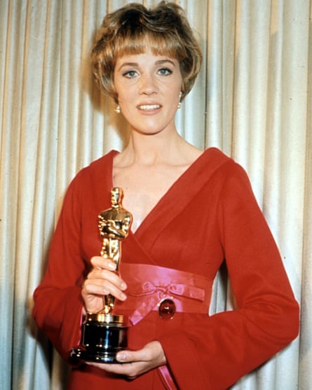 Julie Andrews in her gown by Dorothy Jeakins.
