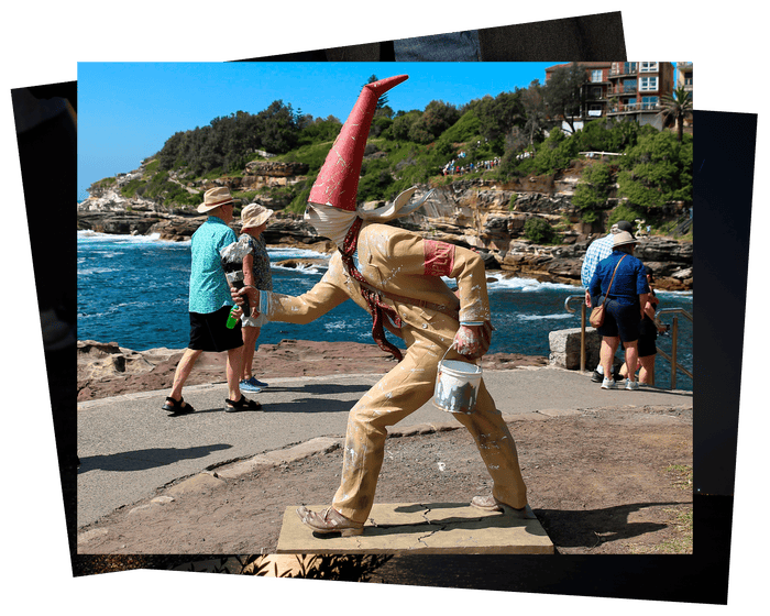 Seaside sculptures and a jubilant Welsh dog: photos of the day – Friday