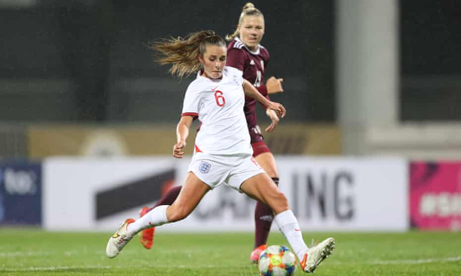 ella toone hits hat trick as england score perfect 10 against latvia women s world cup 2023 the guardian