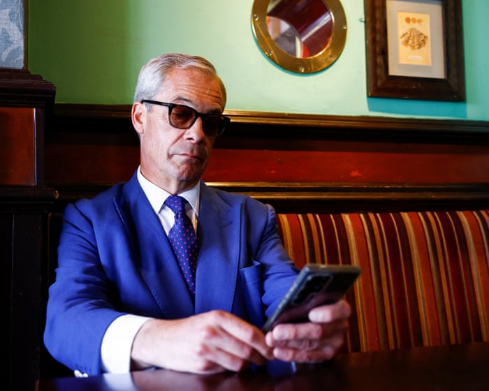 Nigel Farage has 1.3m followers on TikTok. Does this mean gen Z likes him? | Zoe Williams