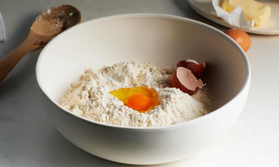 Flour and eggs