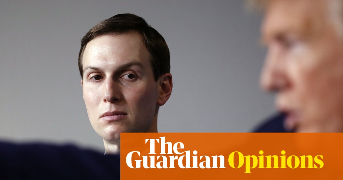 It’s the art of the dodgy deal, Middle East edition: author Donald Trump, updated by Jared Kushner