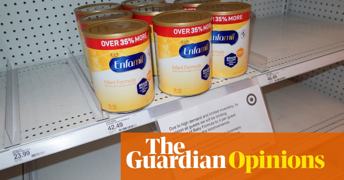 The US baby formula shortage continues. Don’t tell desperate parents to ‘just breastfeed’
