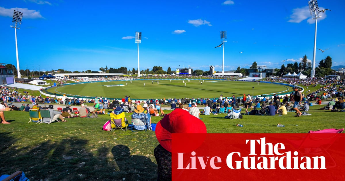 New Zealand v England: first Test, day two – live!