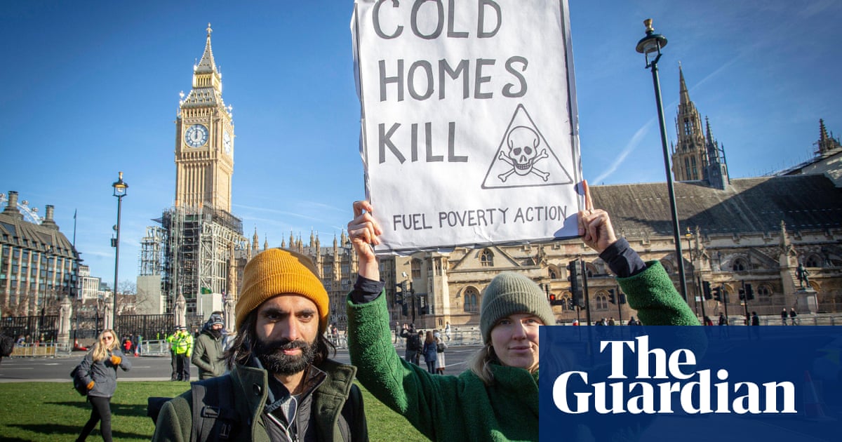 Fuel poverty in UK ‘hit one in four in social housing last winter’