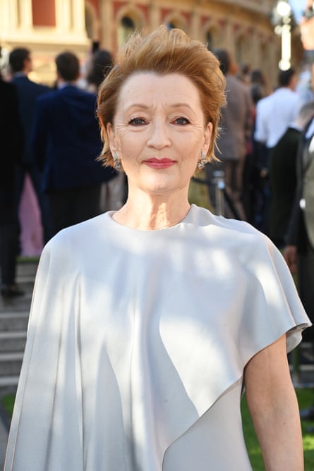 Lesley Manville has criticised audiences filming curtain calls.