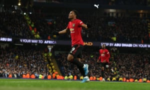 Rashford And Martial Give Manchester United Derby Honours Against City Football The Guardian