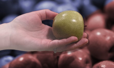 Stock image of fruit at a supermarket