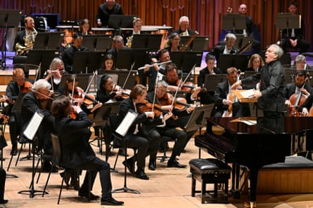 The LSO with chief conductor Sir Antonio Pappano perform in the Barbican Hall.