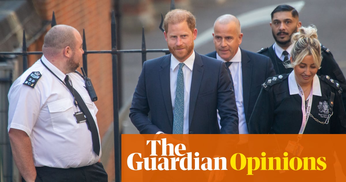 Don't you get it, Harry? You're not a victim. You're a rich man who can pay for his own sodding security | Marina Hyde