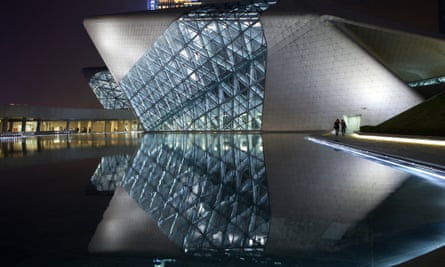 Zaha Hadid’s Guangzhou Opera House.