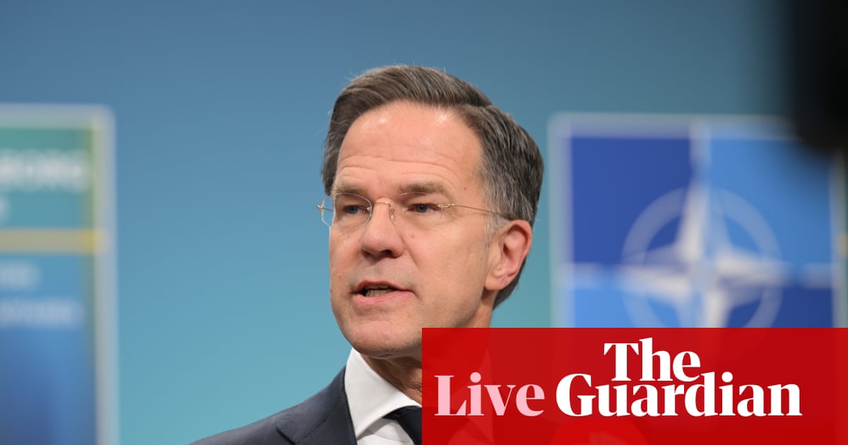 Nato foreign ministers meet to navigate shifting partnership with the US – Europe live