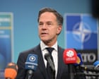 Nato foreign ministers meet to navigate shifting partnership with the US – Europe live