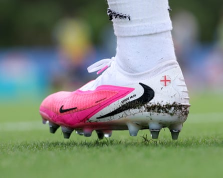 An England football boot